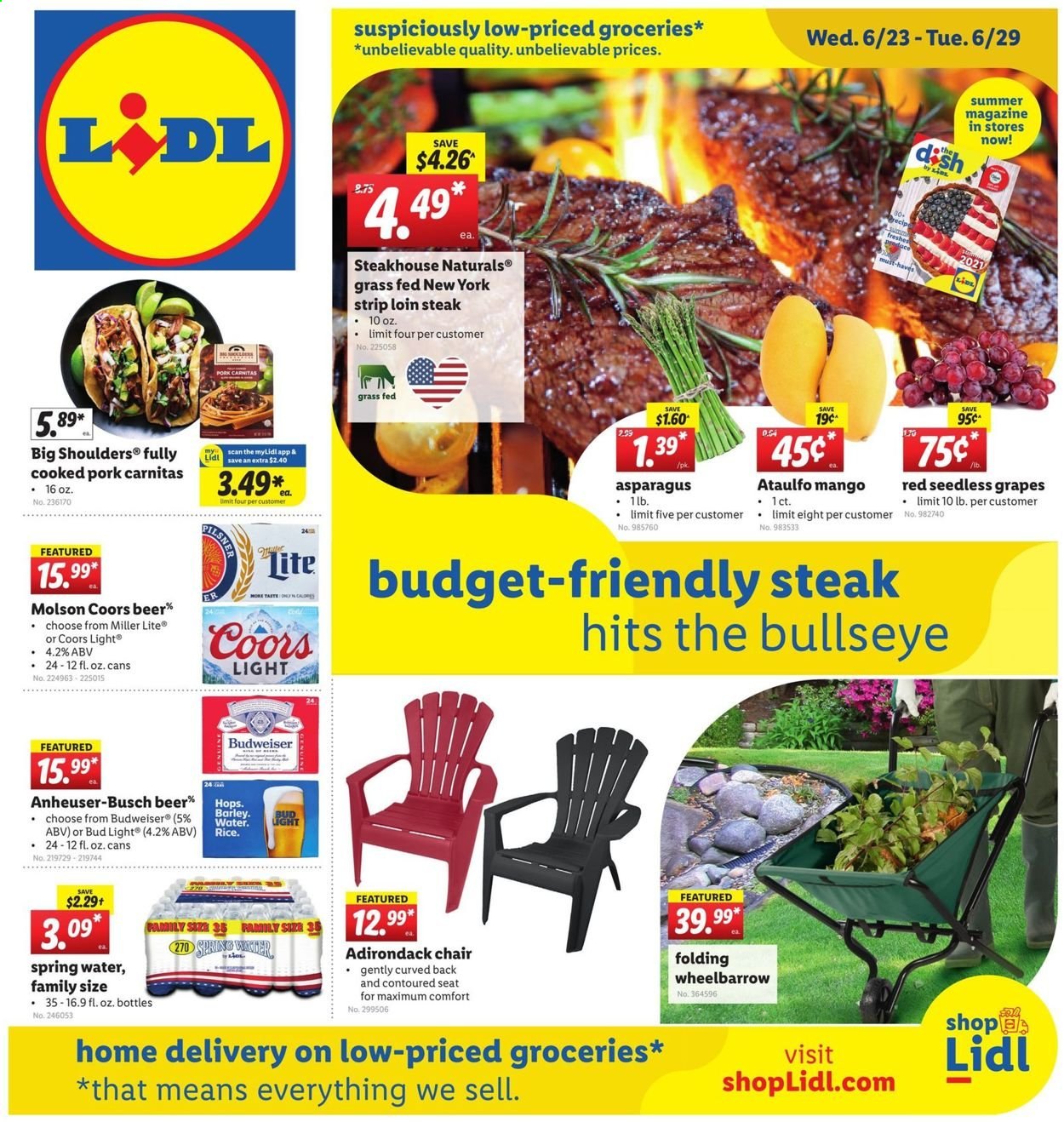 Lidl ad - 06/23/2021 - 06/29/2021. Page 1