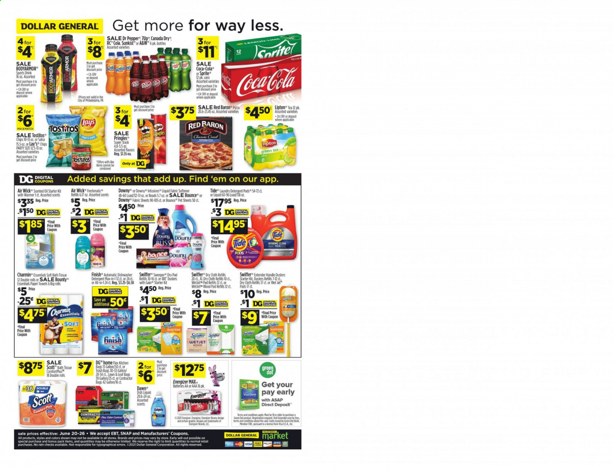 Dollar General ad - 06/20/2021 - 06/26/2021. Page 2