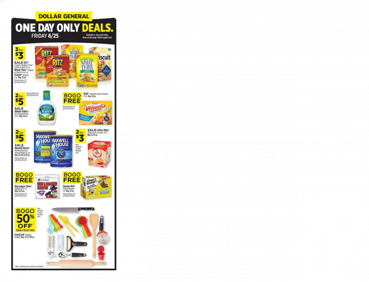 Dollar General ad - 06/20/2021 - 06/26/2021. Page 7