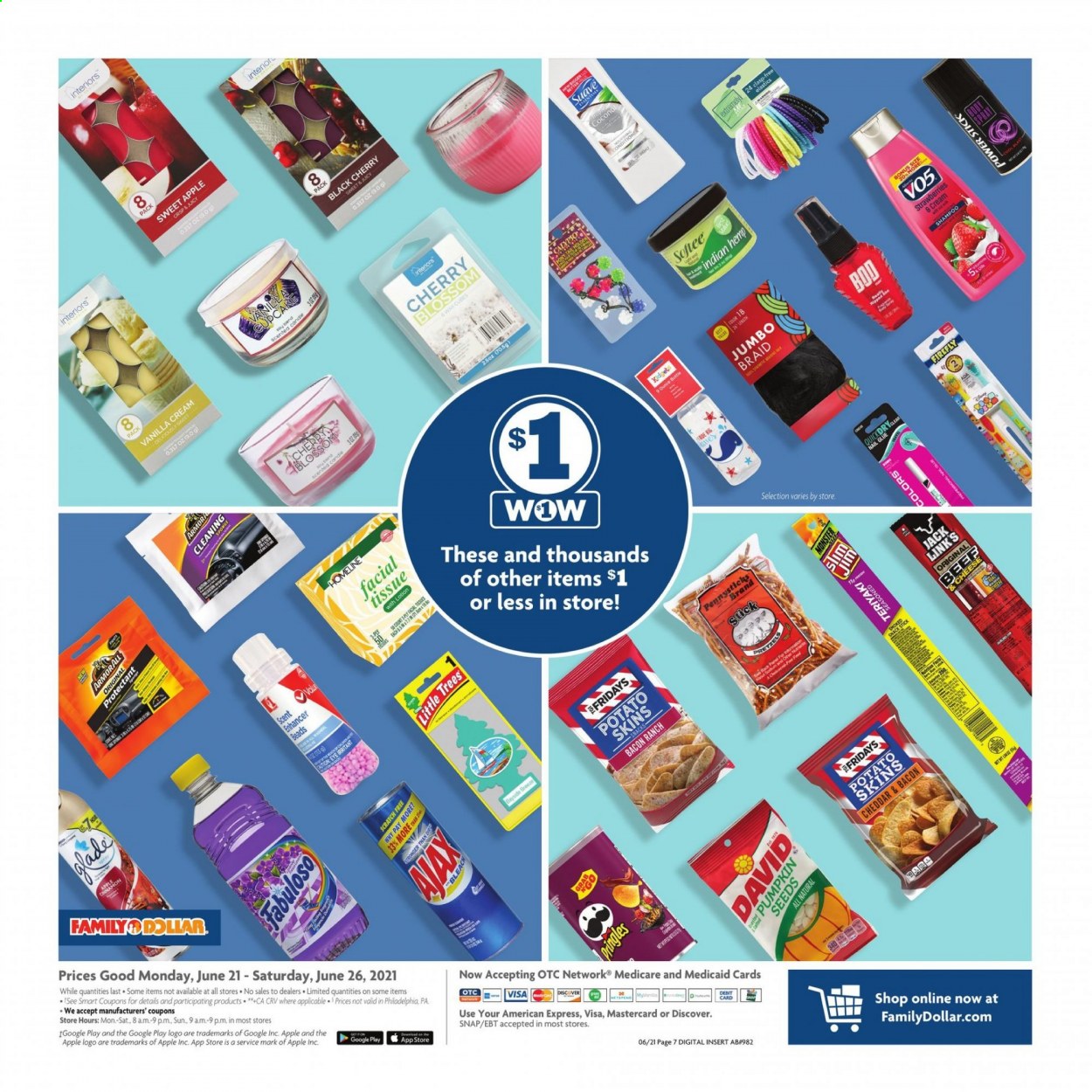 Family Dollar ad - 06/21/2021 - 06/26/2021. Page 7
