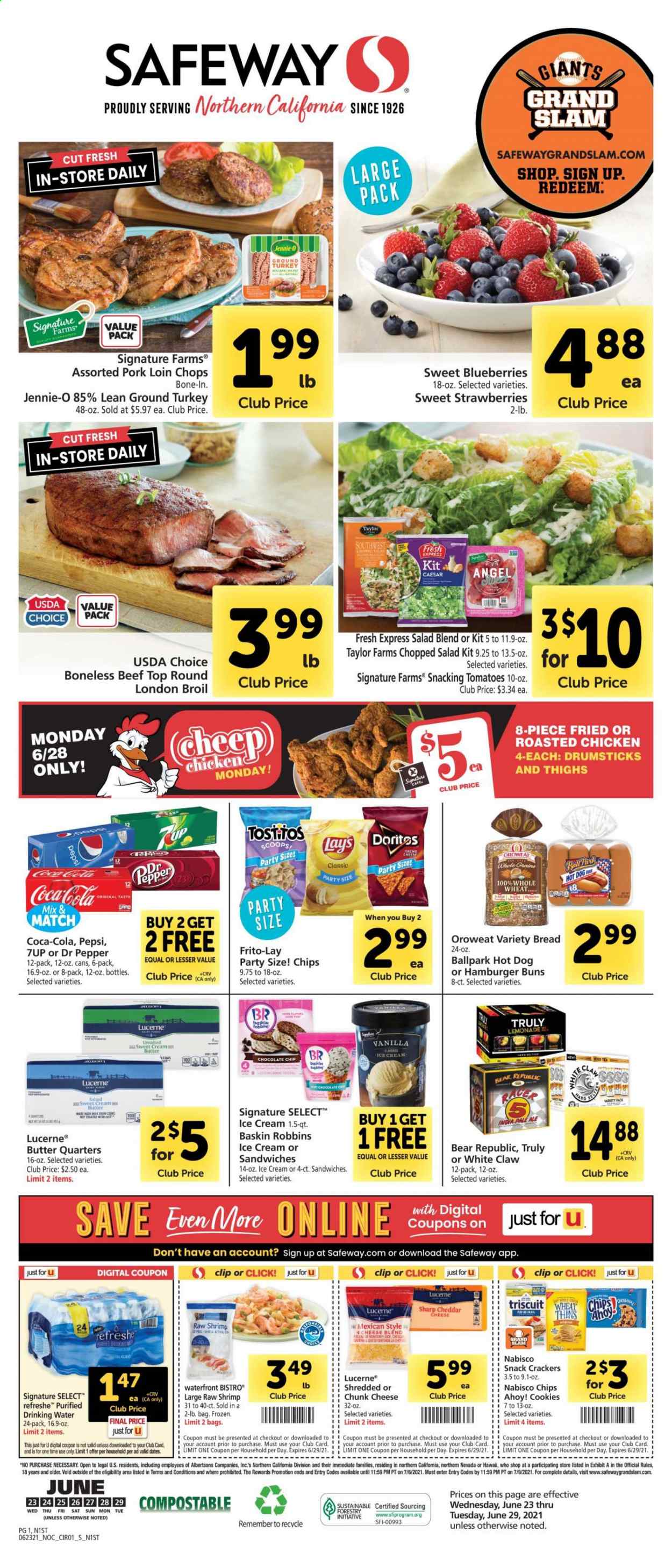Safeway ad - 06/23/2021 - 06/29/2021. Page 1