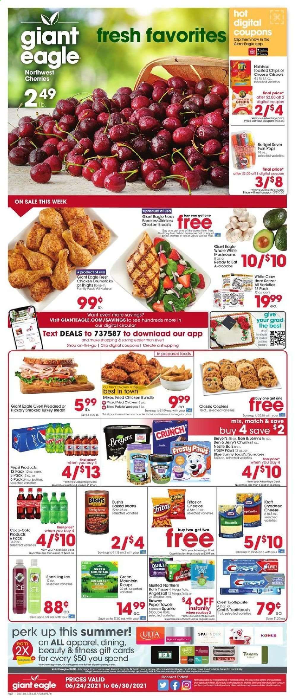 Giant Eagle ad - 06/24/2021 - 06/30/2021. Page 1