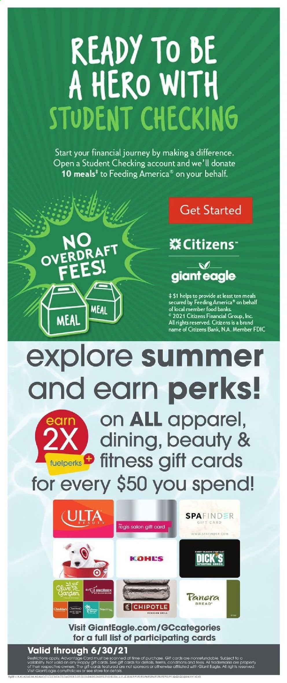 Giant Eagle ad - 06/24/2021 - 06/30/2021. Page 10