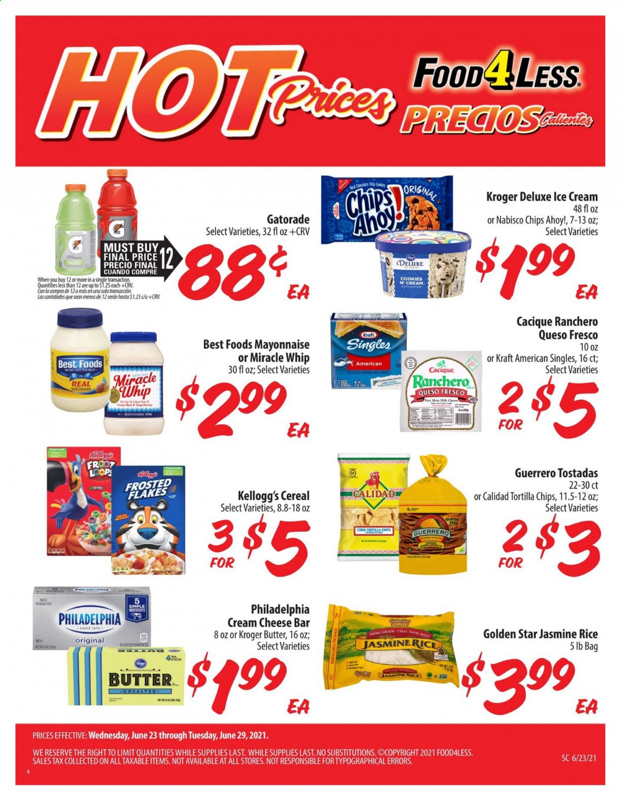 Food 4 Less ad - 06/23/2021 - 06/29/2021. Page 1