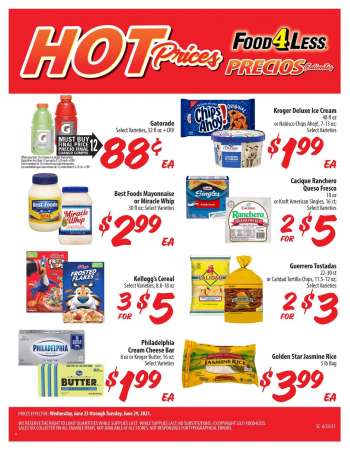 Food 4 Less Flyer - 06.23.2021 - 06.29.2021.