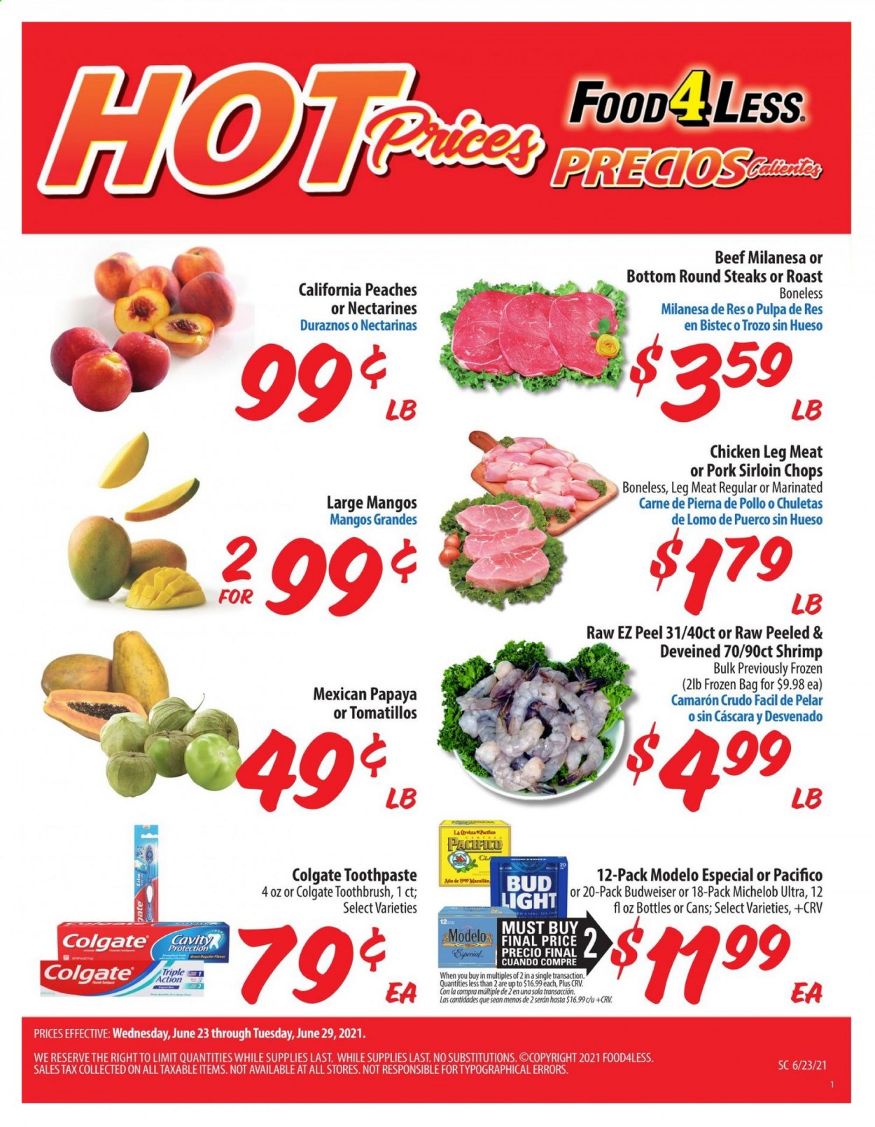 Food 4 Less ad - 06/23/2021 - 06/29/2021. Page 2