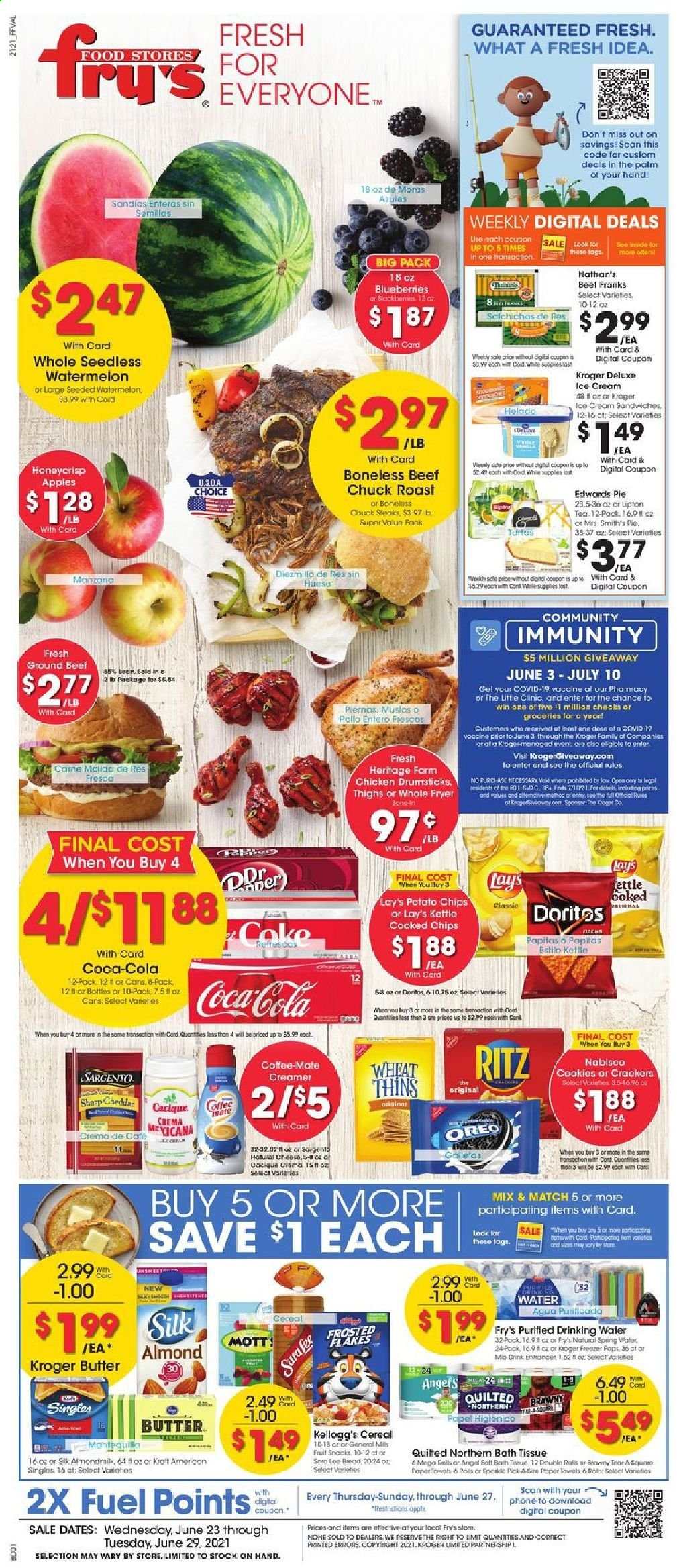 Fry’s ad - 06/23/2021 - 06/29/2021. Page 1