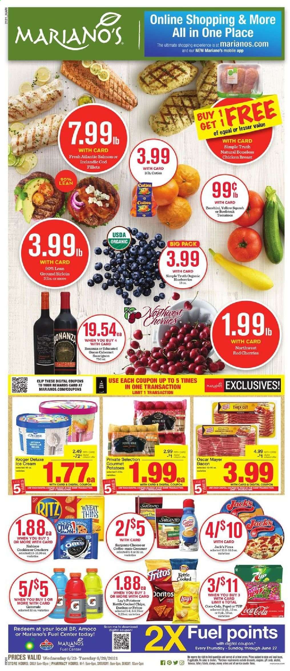 Mariano’s ad - 06/23/2021 - 06/29/2021. Page 1