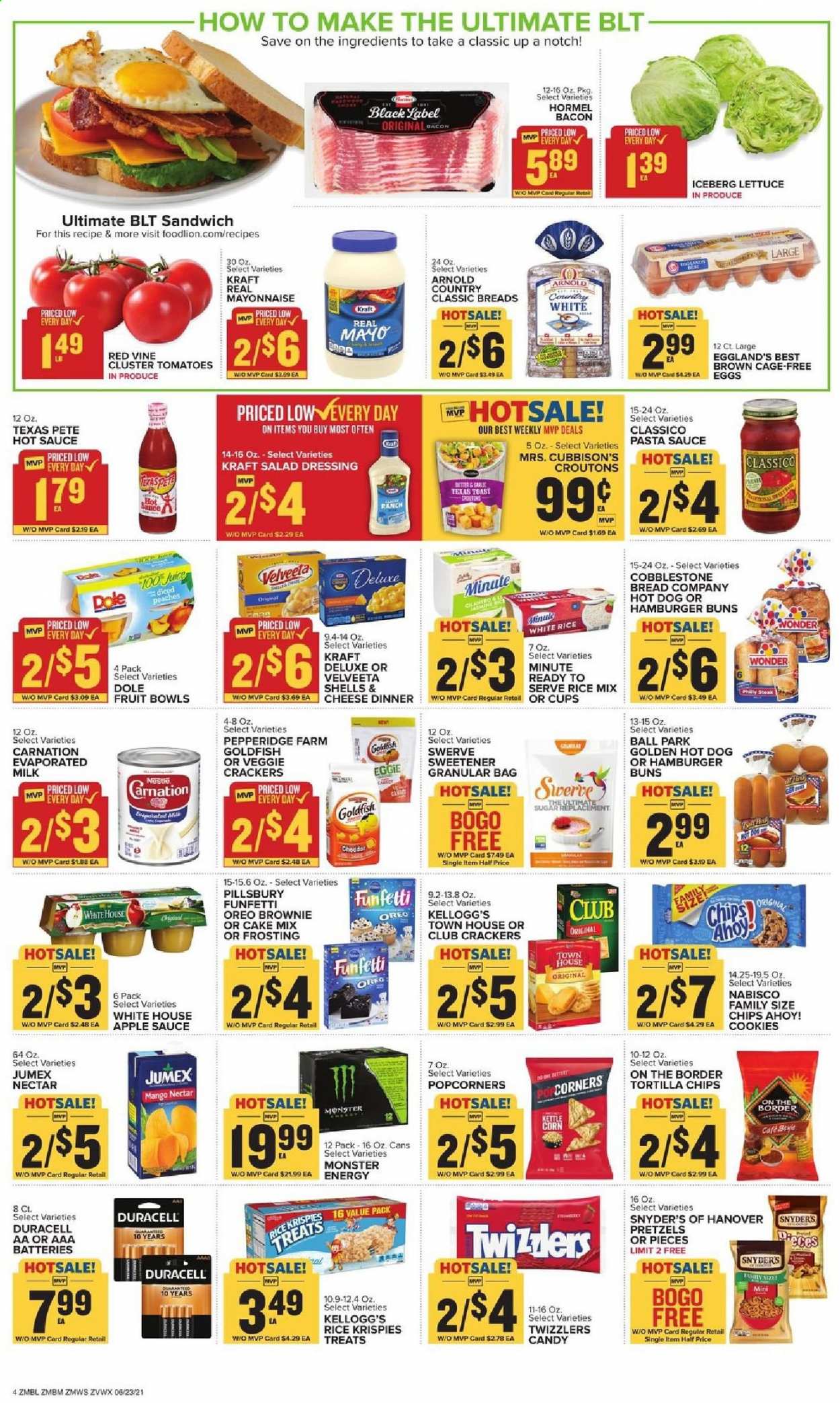 Food Lion ad - 06/23/2021 - 06/29/2021. Page 4