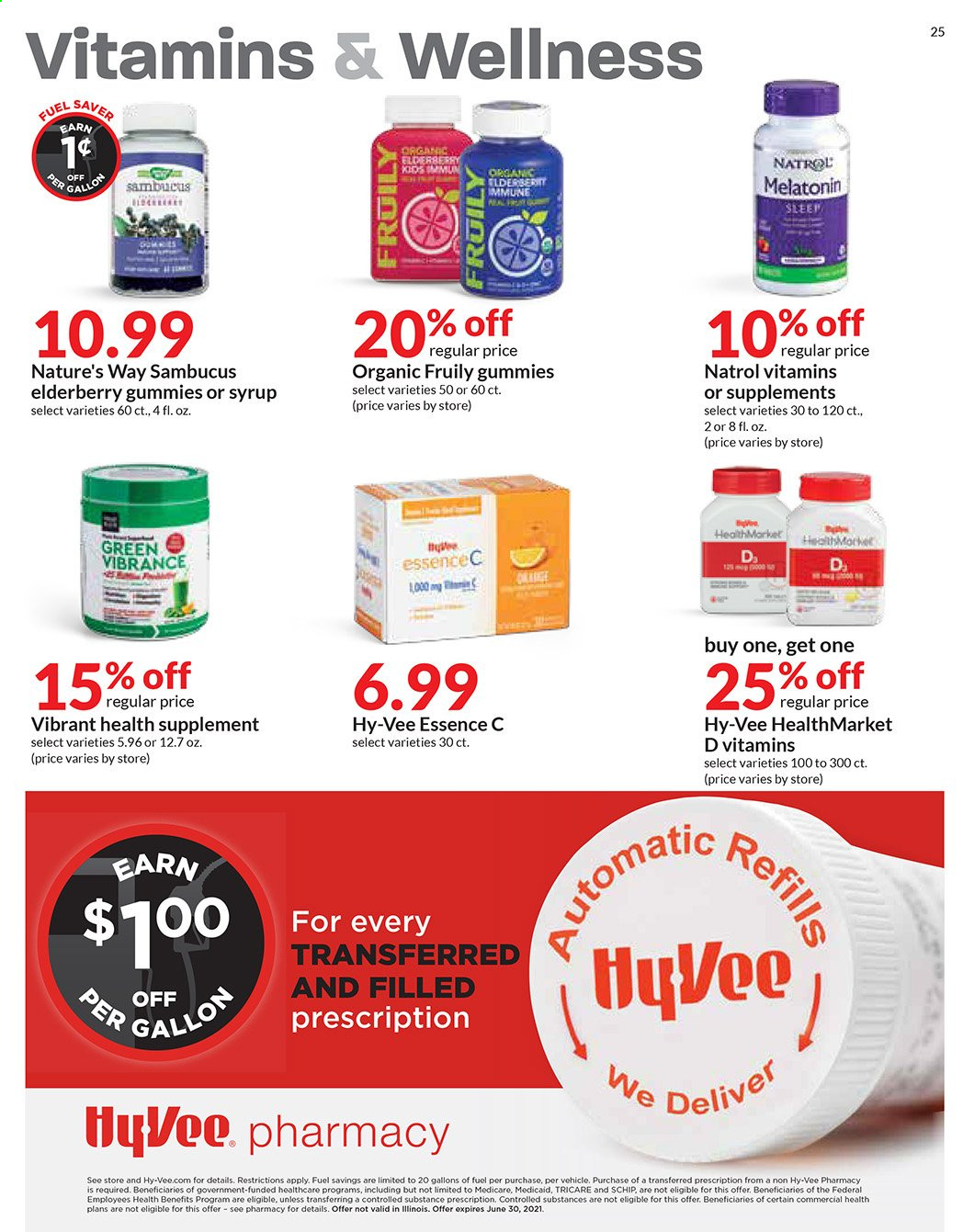 Hy-Vee ad - 06/23/2021 - 06/29/2021. Page 25