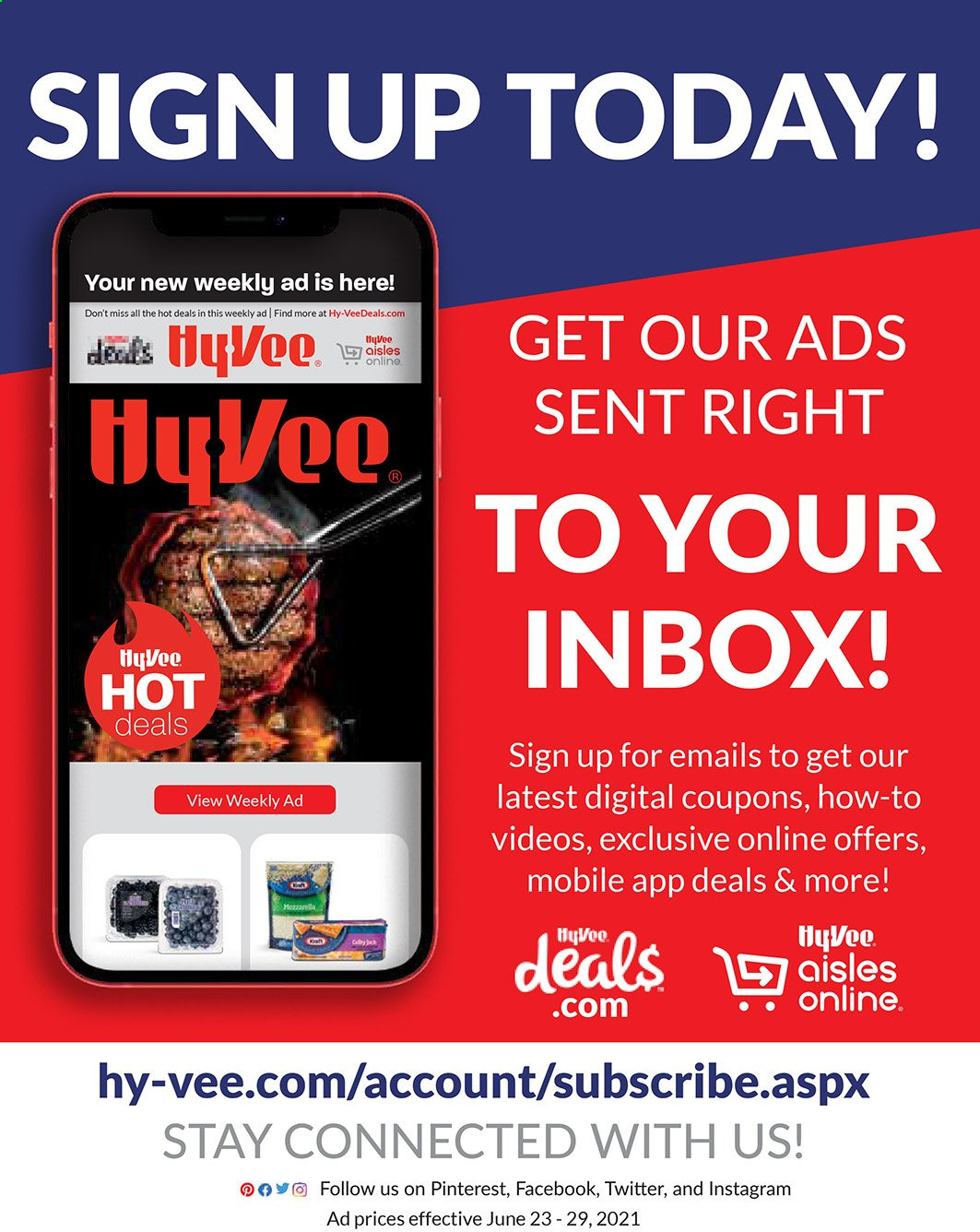 Hy-Vee ad - 06/23/2021 - 06/29/2021. Page 34