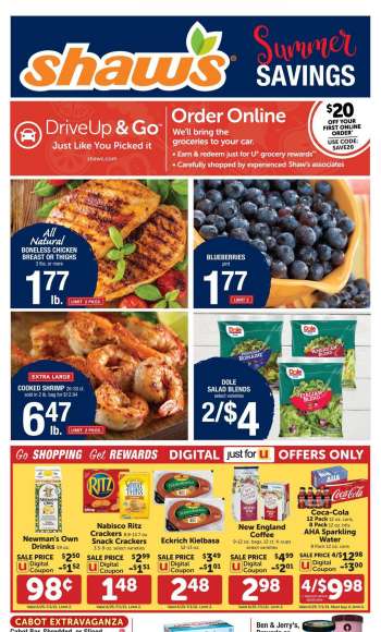 Shaw’s Flyer - 06.25.2021 - 07.01.2021.