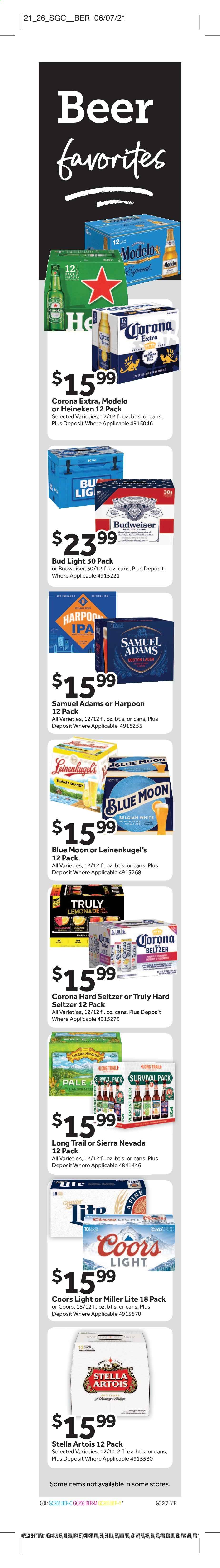 Stop & Shop ad - 06/25/2021 - 07/01/2021. Page 11