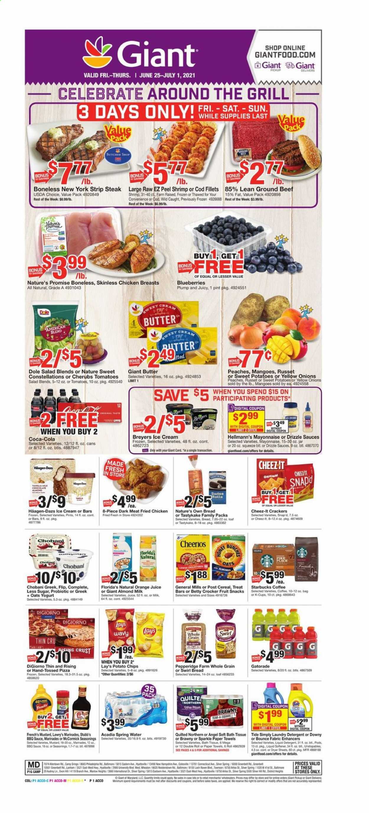 Giant Food ad - 06/25/2021 - 07/01/2021. Page 1
