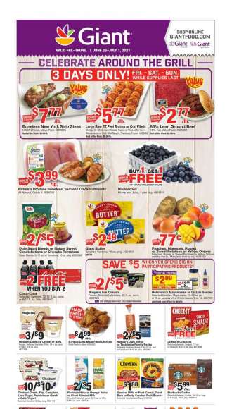 Giant Food Flyer - 06.25.2021 - 07.01.2021.