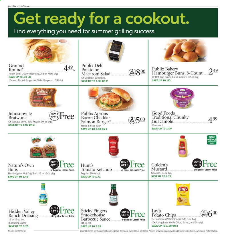 Publix ad - 06/24/2021 - 06/30/2021. Page 2
