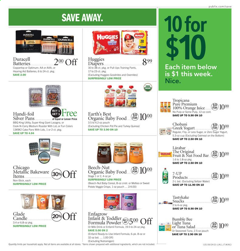 Publix ad - 06/24/2021 - 06/30/2021. Page 15