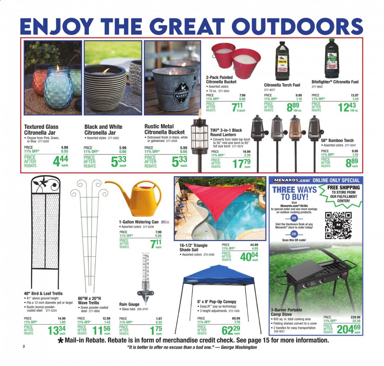 Menards ad - 06/24/2021 - 07/04/2021. Page 2