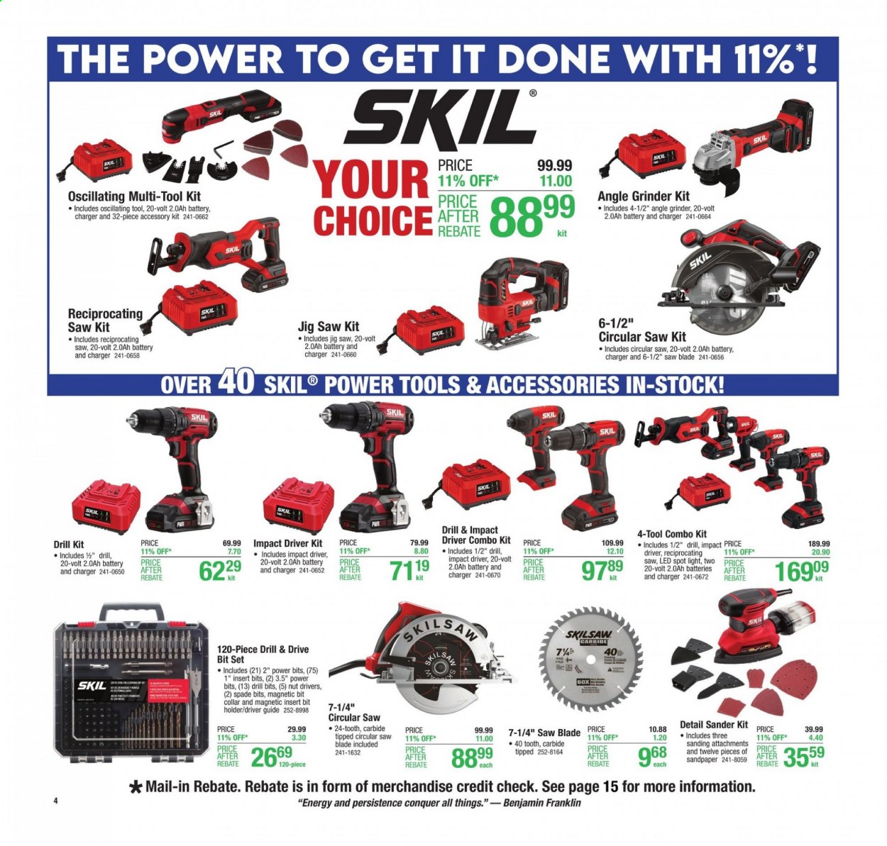 Menards ad - 06/24/2021 - 07/04/2021. Page 4