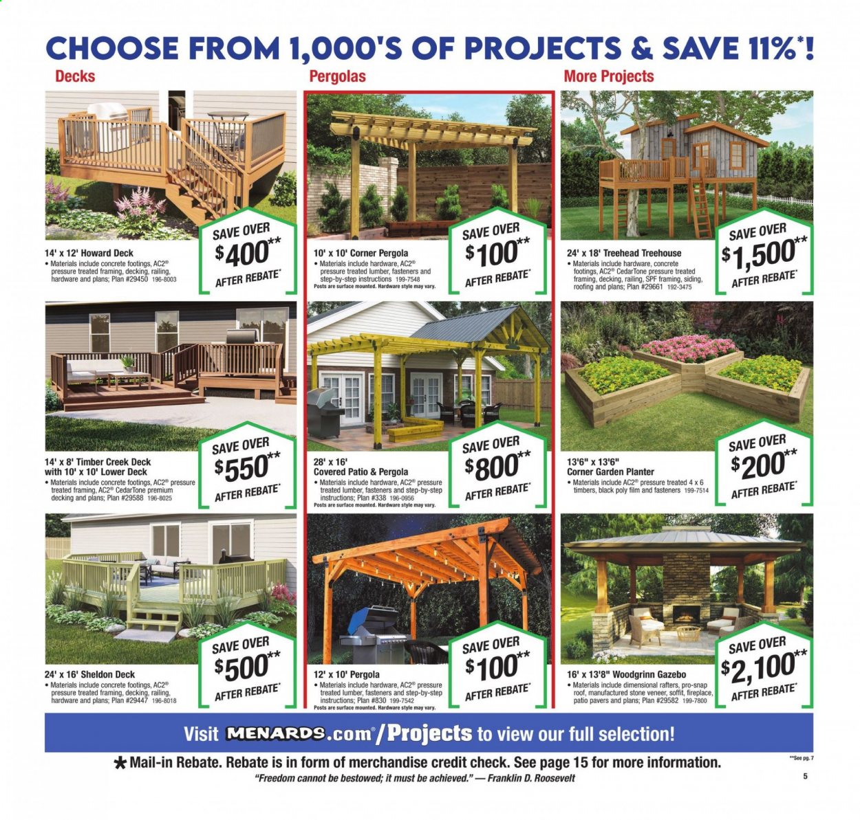 Menards ad - 06/24/2021 - 07/04/2021. Page 5