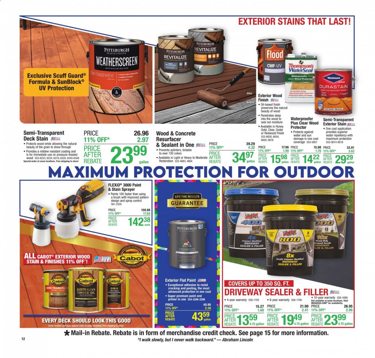 Menards ad - 06/24/2021 - 07/04/2021. Page 16