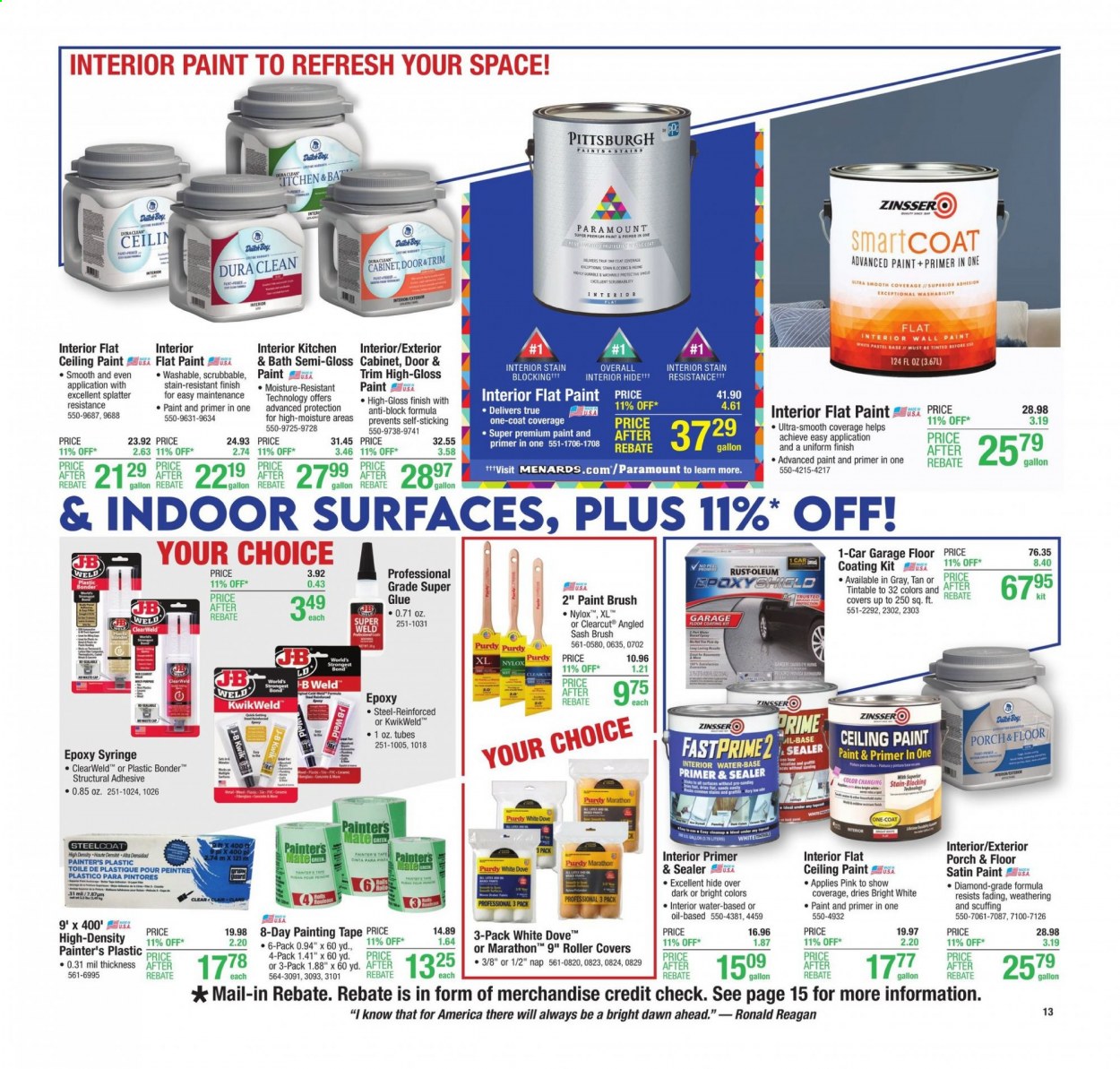 Menards ad - 06/24/2021 - 07/04/2021. Page 17