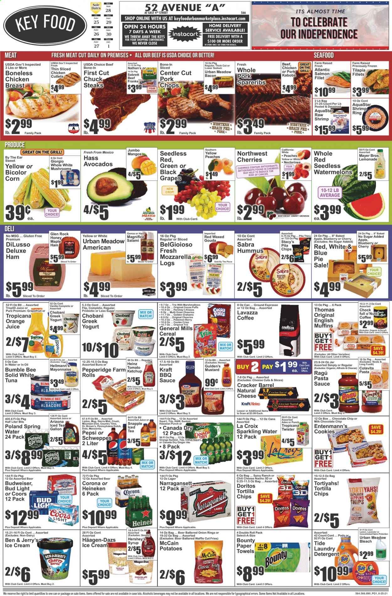 Key Food ad - 06/25/2021 - 07/01/2021. Page 1