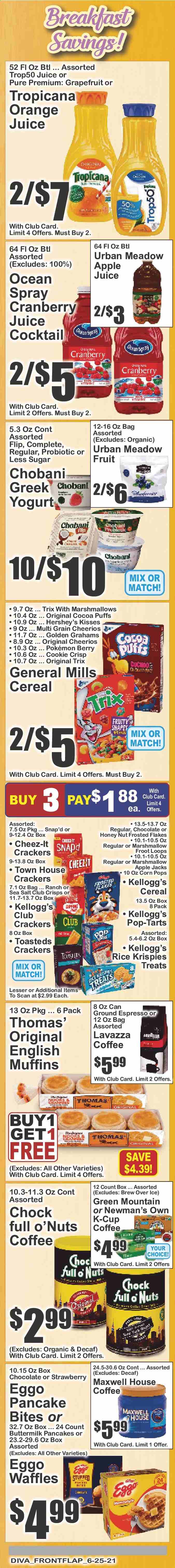 Key Food ad - 06/25/2021 - 07/01/2021. Page 9