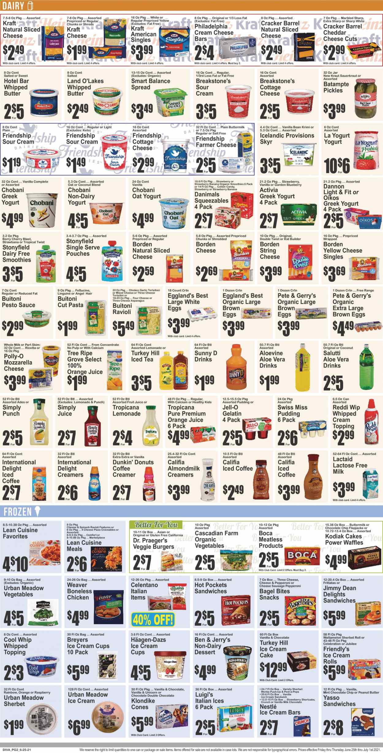 Key Food ad - 06/25/2021 - 07/01/2021. Page 2