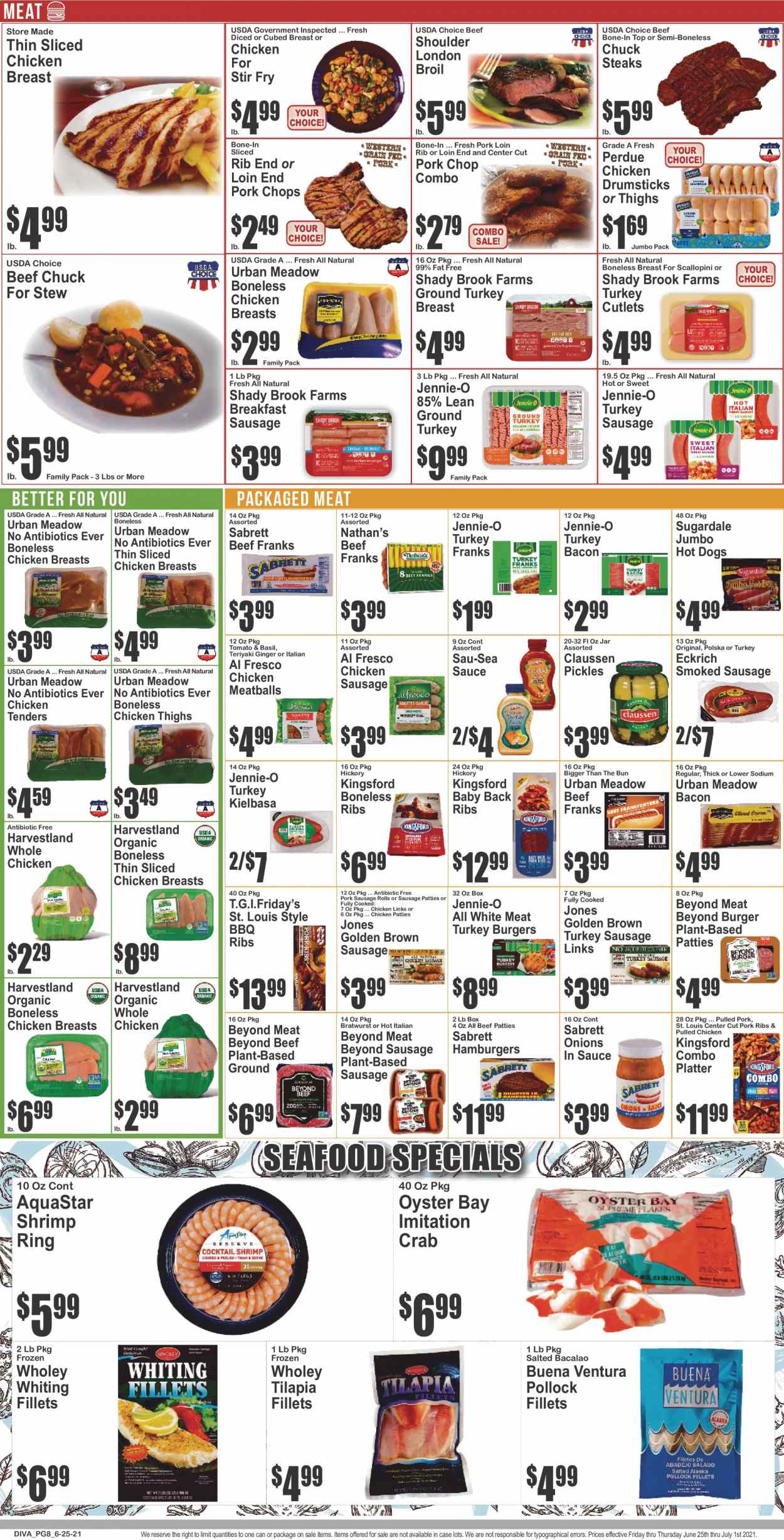 Key Food ad - 06/25/2021 - 07/01/2021. Page 8