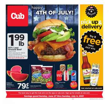 Cub Foods Flyer - 06.27.2021 - 07.04.2021.