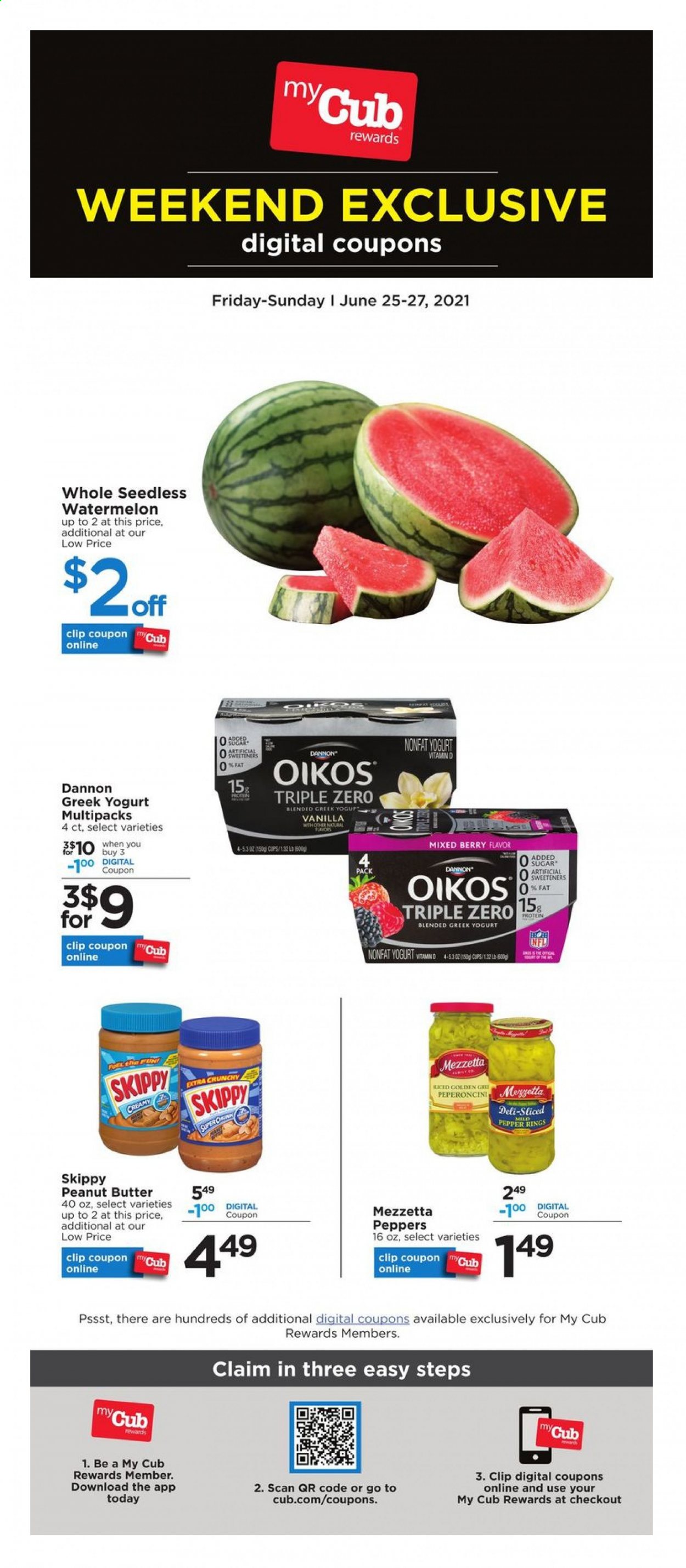 Cub Foods ad - 06/25/2021 - 06/27/2021. Page 1