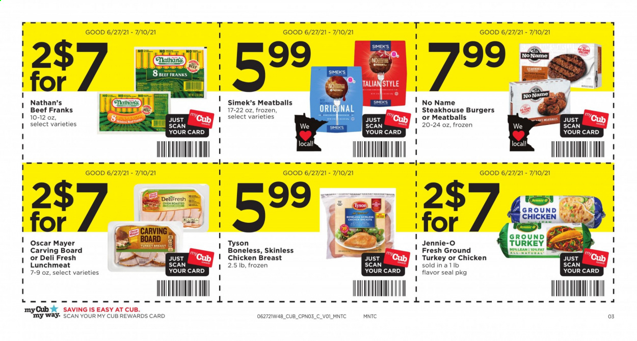 Cub Foods ad - 06/27/2021 - 07/10/2021. Page 3