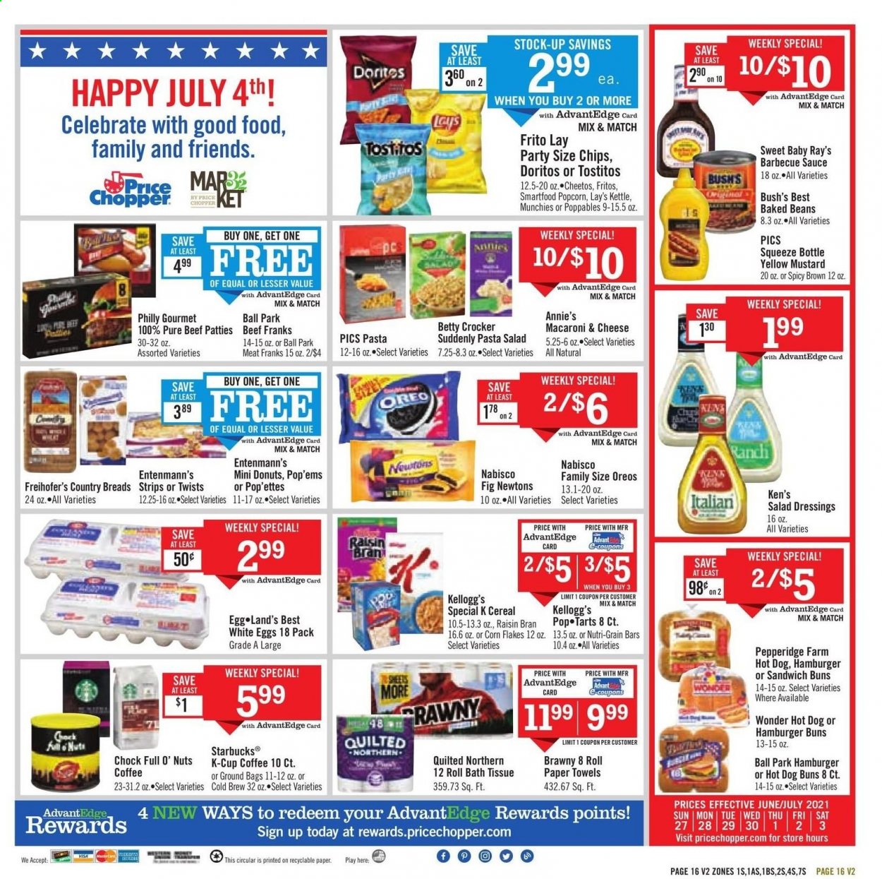 Price Chopper ad - 06/27/2021 - 07/03/2021. Page 16