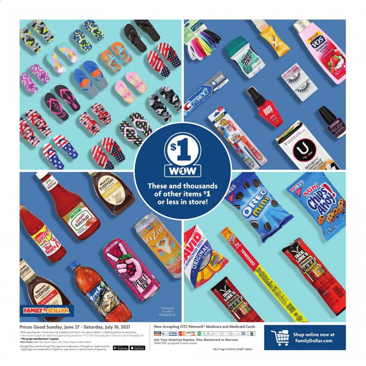 Family Dollar ad - 06/27/2021 - 07/10/2021. Page 15