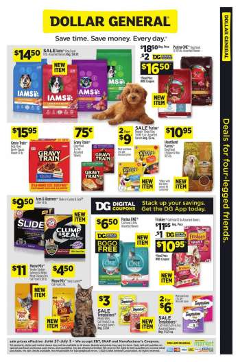 Dollar General Flyer - 06.27.2021 - 07.03.2021.