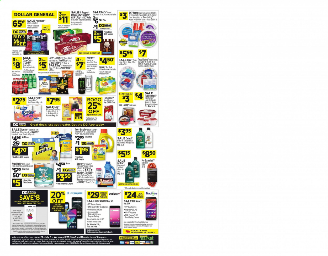 Dollar General ad - 06/27/2021 - 07/03/2021. Page 2