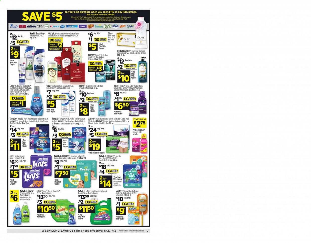 Dollar General ad - 06/27/2021 - 07/03/2021. Page 5