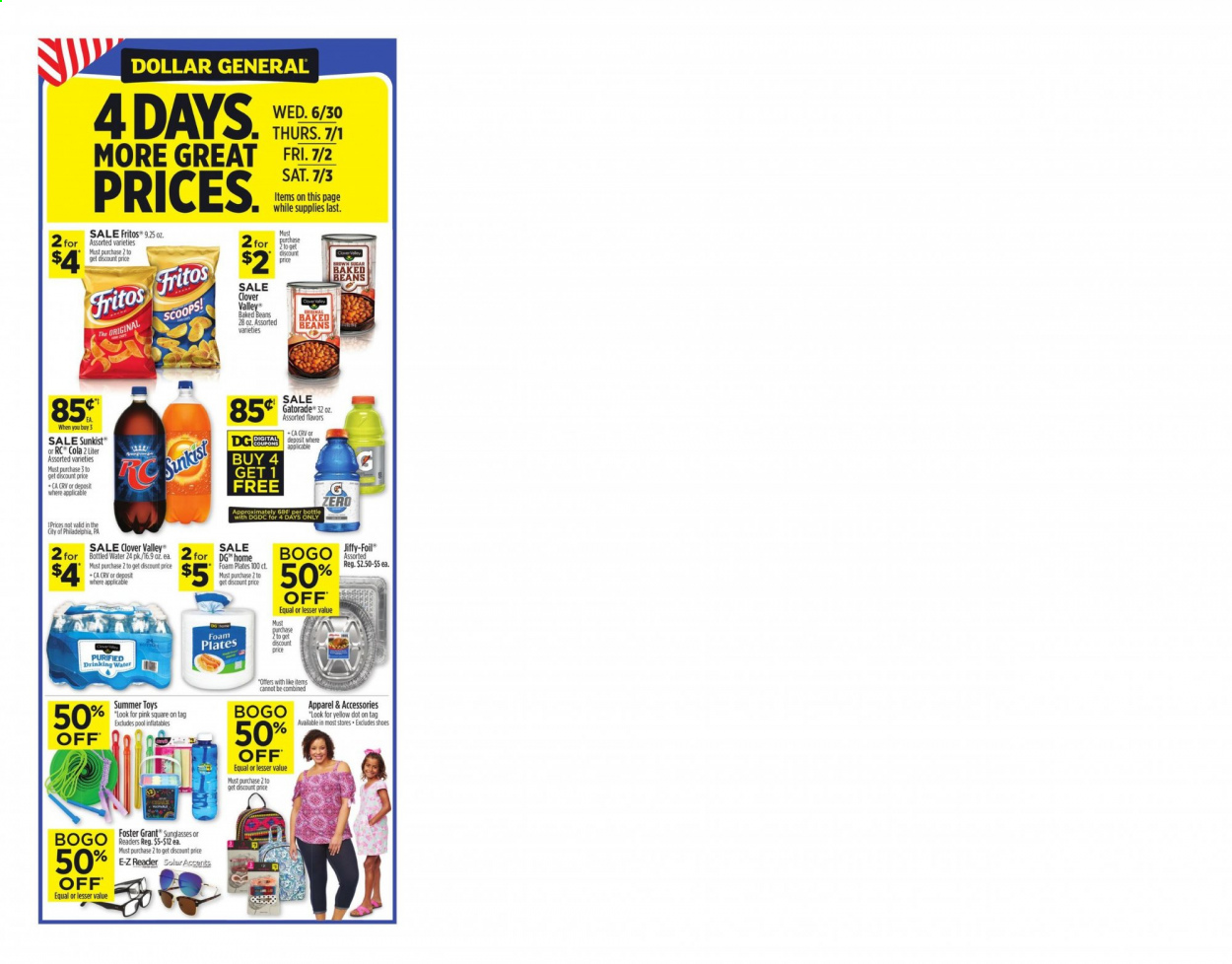 Dollar General ad - 06/27/2021 - 07/03/2021. Page 7