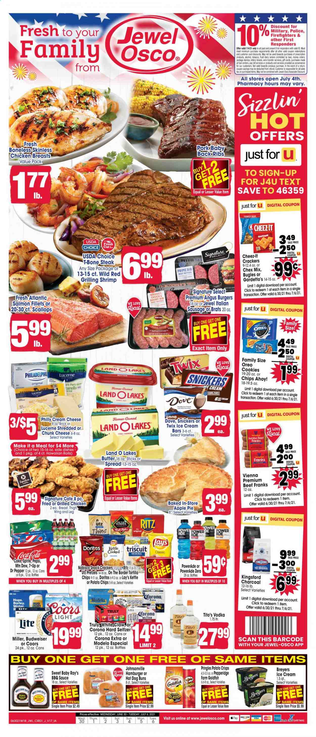 Jewel Osco ad - 06/30/2021 - 07/06/2021. Page 1