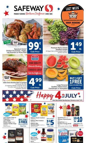 Safeway Flyer - 06.30.2021 - 07.06.2021.