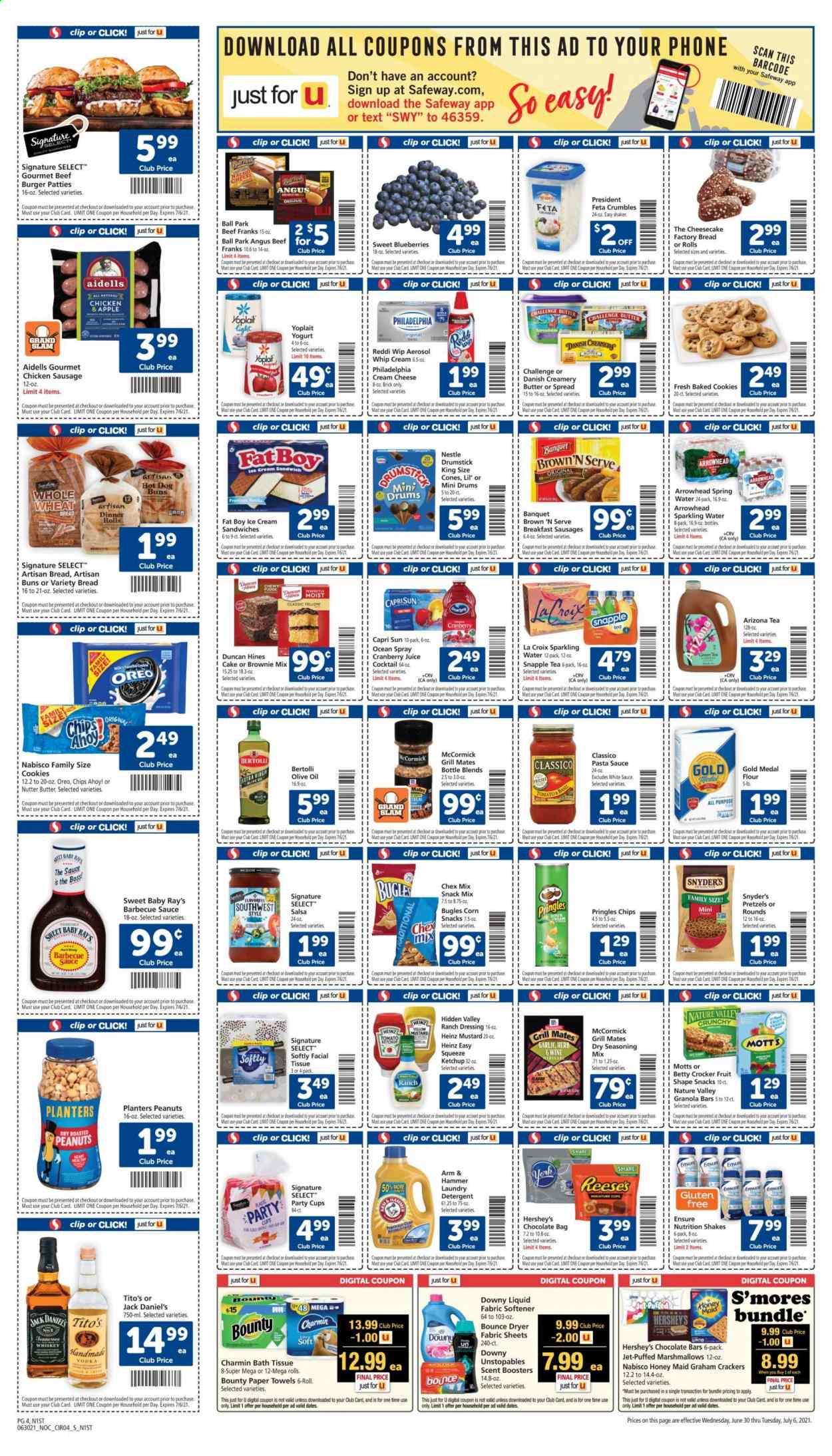 Safeway ad - 06/30/2021 - 07/06/2021. Page 4