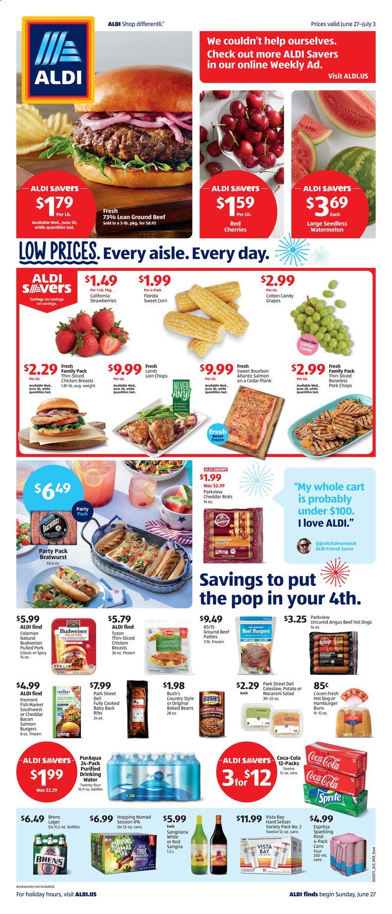 ALDI ad - 06/27/2021 - 07/03/2021. Page 1