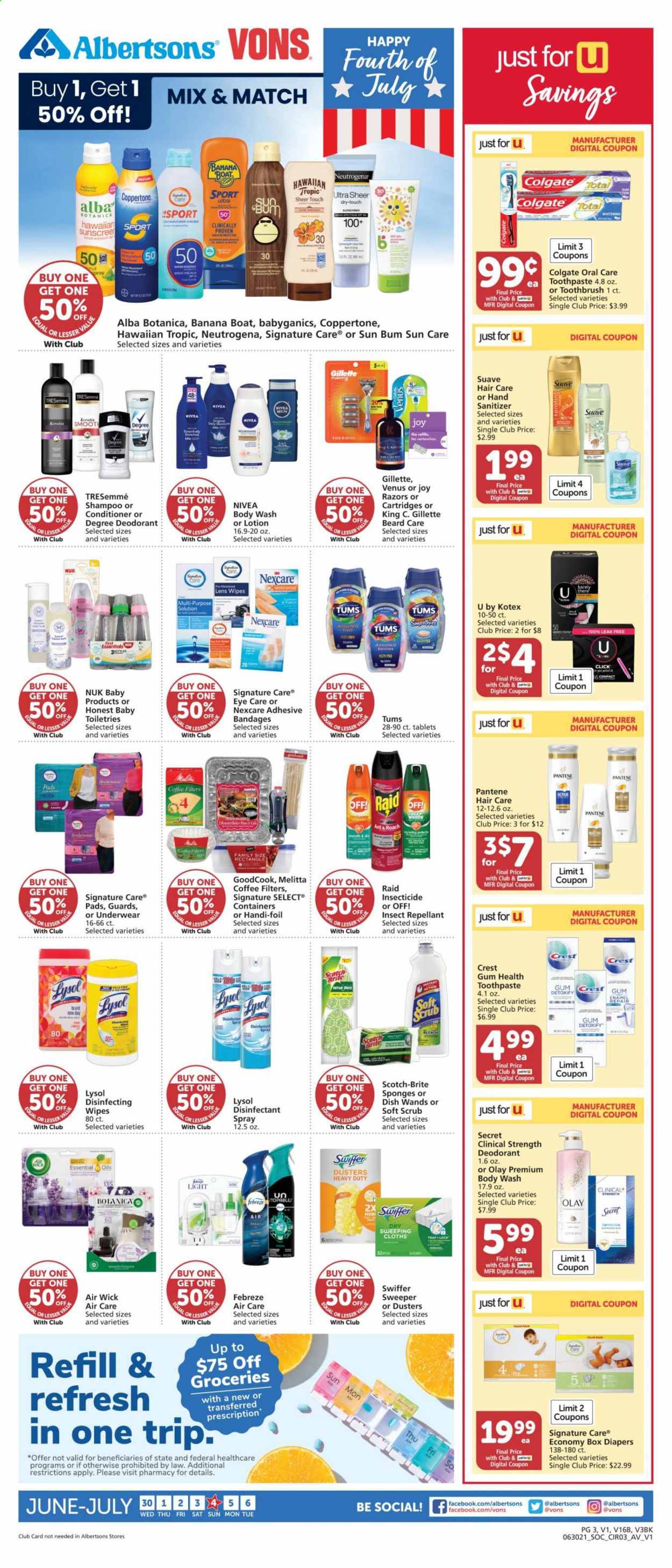 Albertsons ad - 06/30/2021 - 07/06/2021. Page 3
