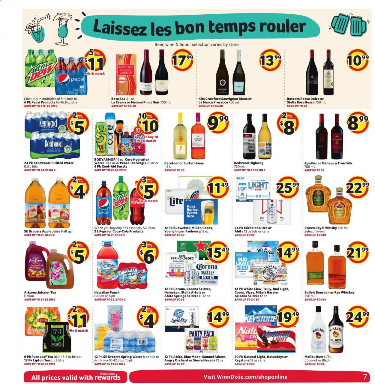 Winn Dixie ad - 06/30/2021 - 07/06/2021. Page 15