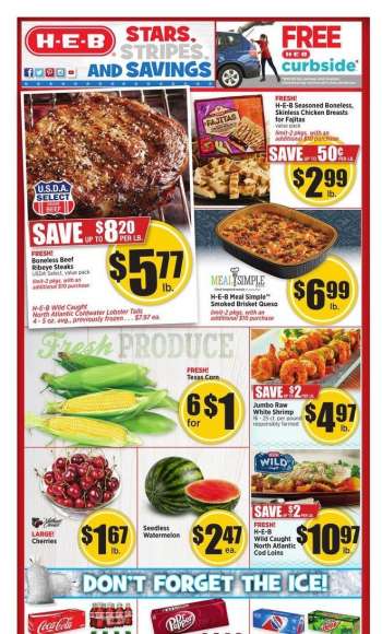 H-E-B Flyer - 06.30.2021 - 07.06.2021.