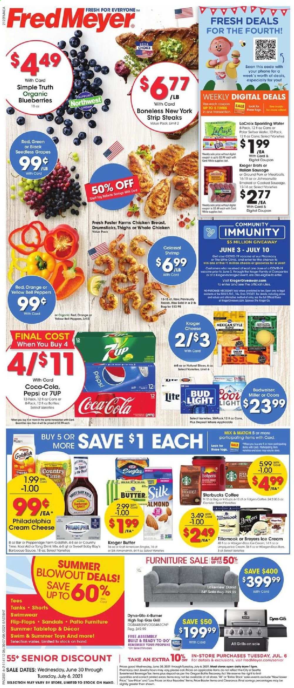 Fred Meyer ad - 06/30/2021 - 07/06/2021. Page 1