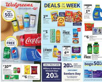 Walgreens Flyer - 07.04.2021 - 07.10.2021.