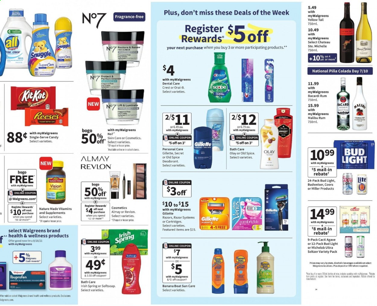 Walgreens ad - 07/04/2021 - 07/10/2021. Page 2