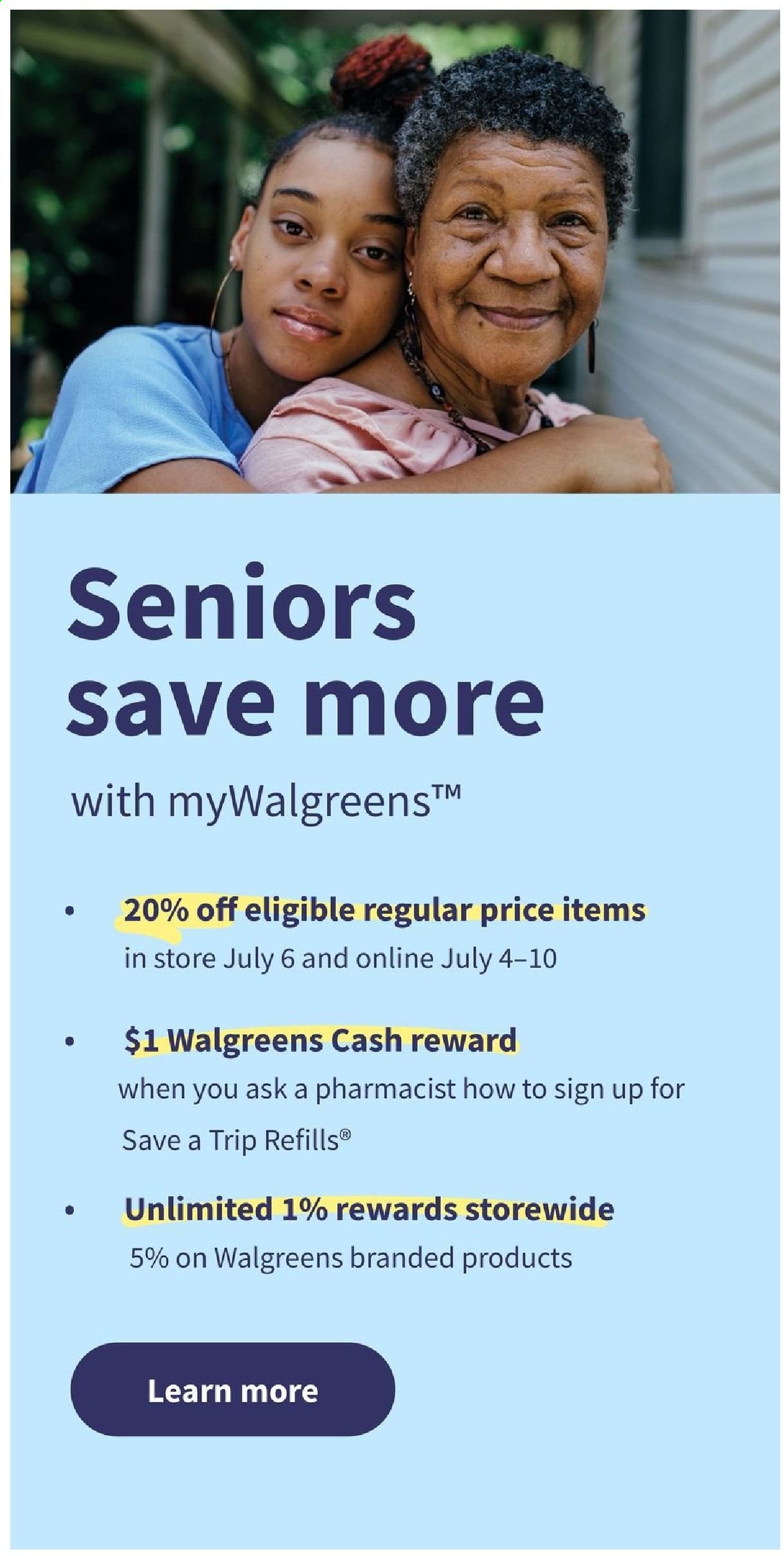 Walgreens ad - 07/04/2021 - 07/10/2021. Page 25